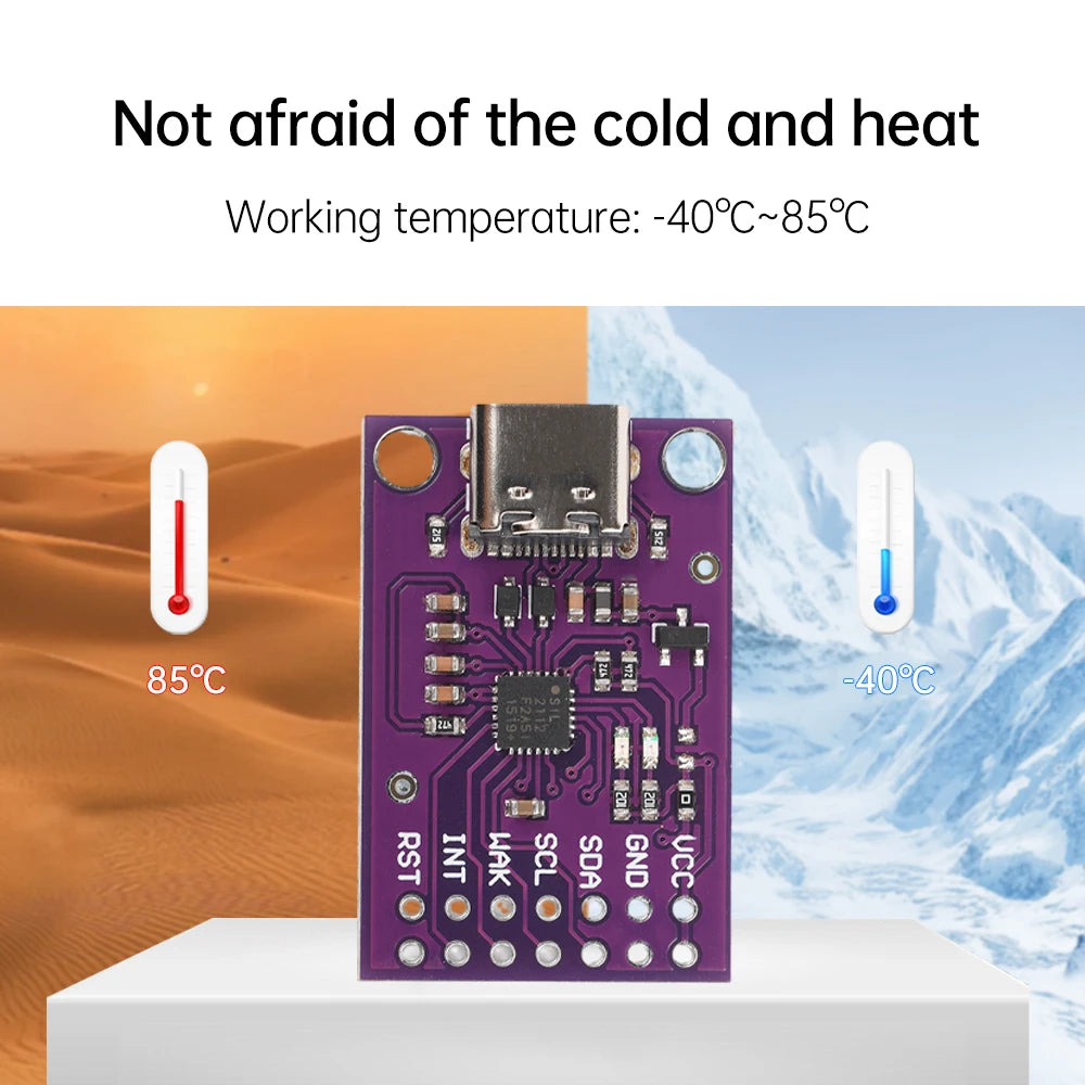 CP2112 Module Usb To Smbus/I2C USB To I2C Communication Module CCS811 Debugging Board Type-C Oasis Select Default Title