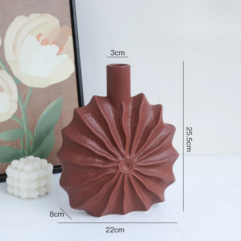 Modern Minimalist Alien Symbols Vase Homestays Hotel Simple Decor Room Decoration Flower Vase Home Decor Oasis Select 2179