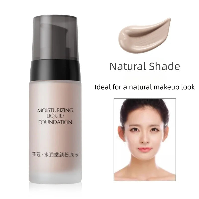 Long Lasting Oil Control Liquid Foundation Waterproof Brightening Concealer Natural Finish Moisturizing Professional Makeup Oasis Select LK81201