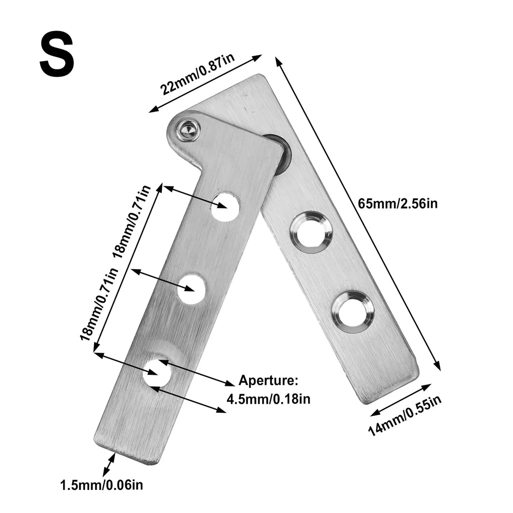 Stainless Steel Pivot Invisible Door Pivot Hinge Door Shaft Hidde Axis Door Window Hardware Accessories Oasis Select