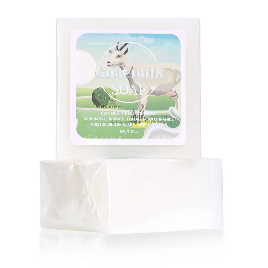 Niacinamide Goat Milk Soap with Collagen – Handmade Bar