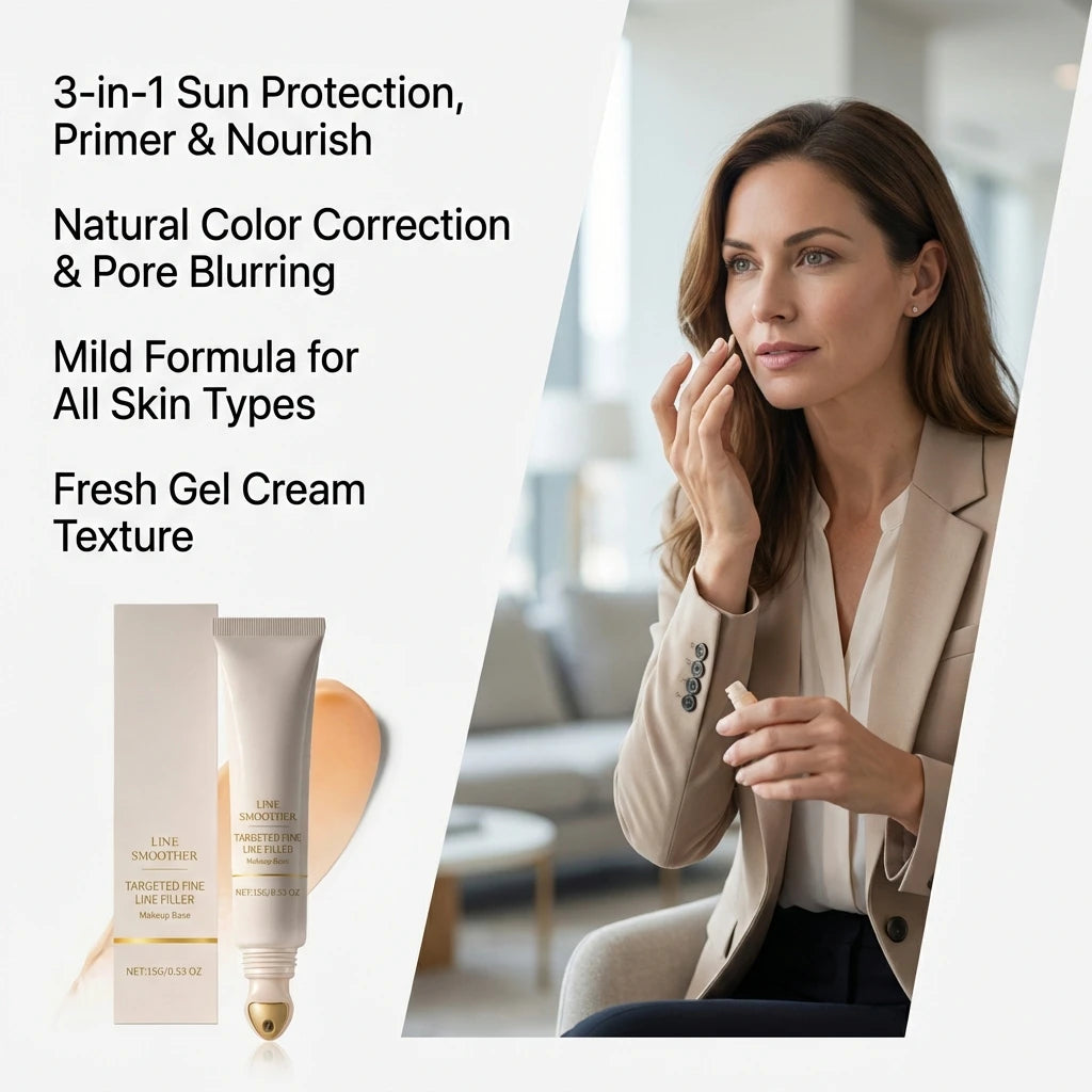 Nicotinamide Makeup Primer Hide Pores Oil Shine Control Brighten Dull Skins Prevent Sunburn Natural Base 3-In-1 Face Concealer Oasis Select