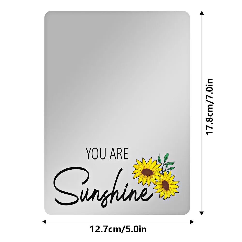 Magnetic Locker Mirror An Acrylic Mirror Adorns The Back of The Locker Door in The School Gym Mirror Sticker Oasis Select CTJM004