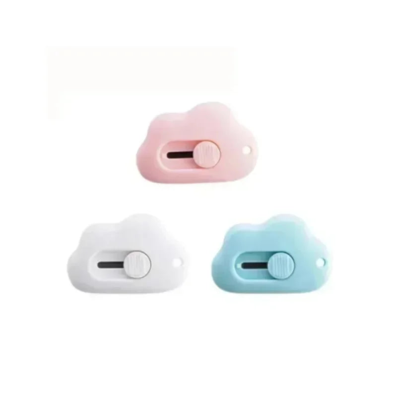 Cute Rabbit Cloud Color Mini Portable Practical Knife Paper Cutting Machine Paper Cutting Machine Razor Blade Office Stationery Oasis Select