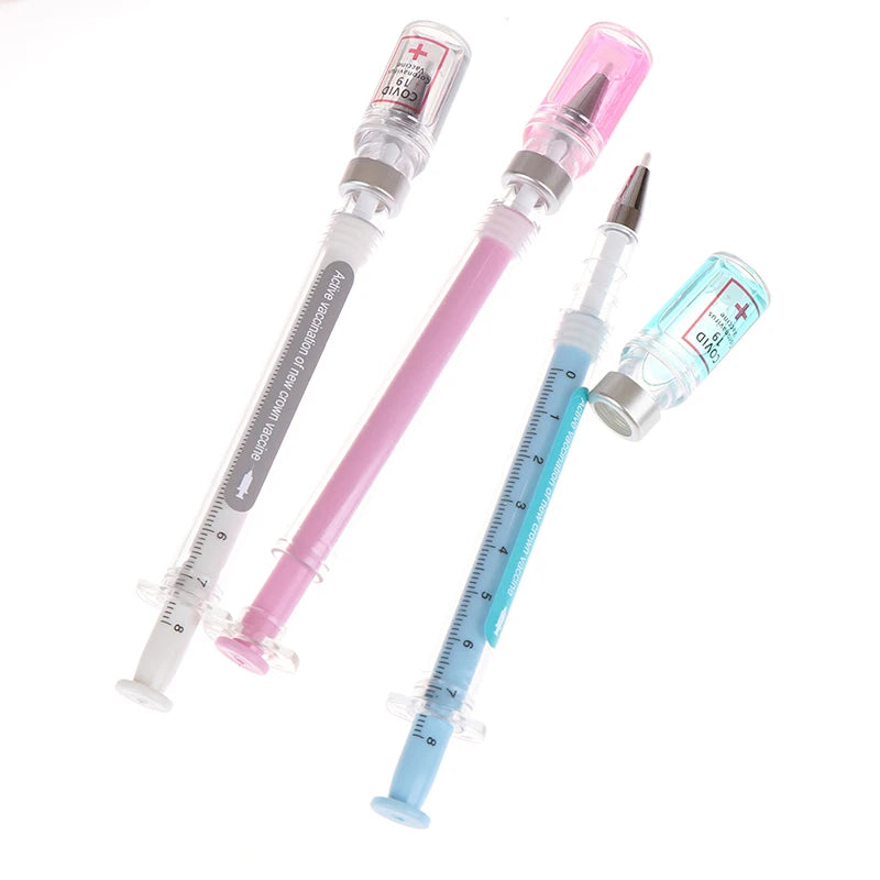 Syringe-Shaped Novelty Gel Pen 0.5mm | Fun Stationery
