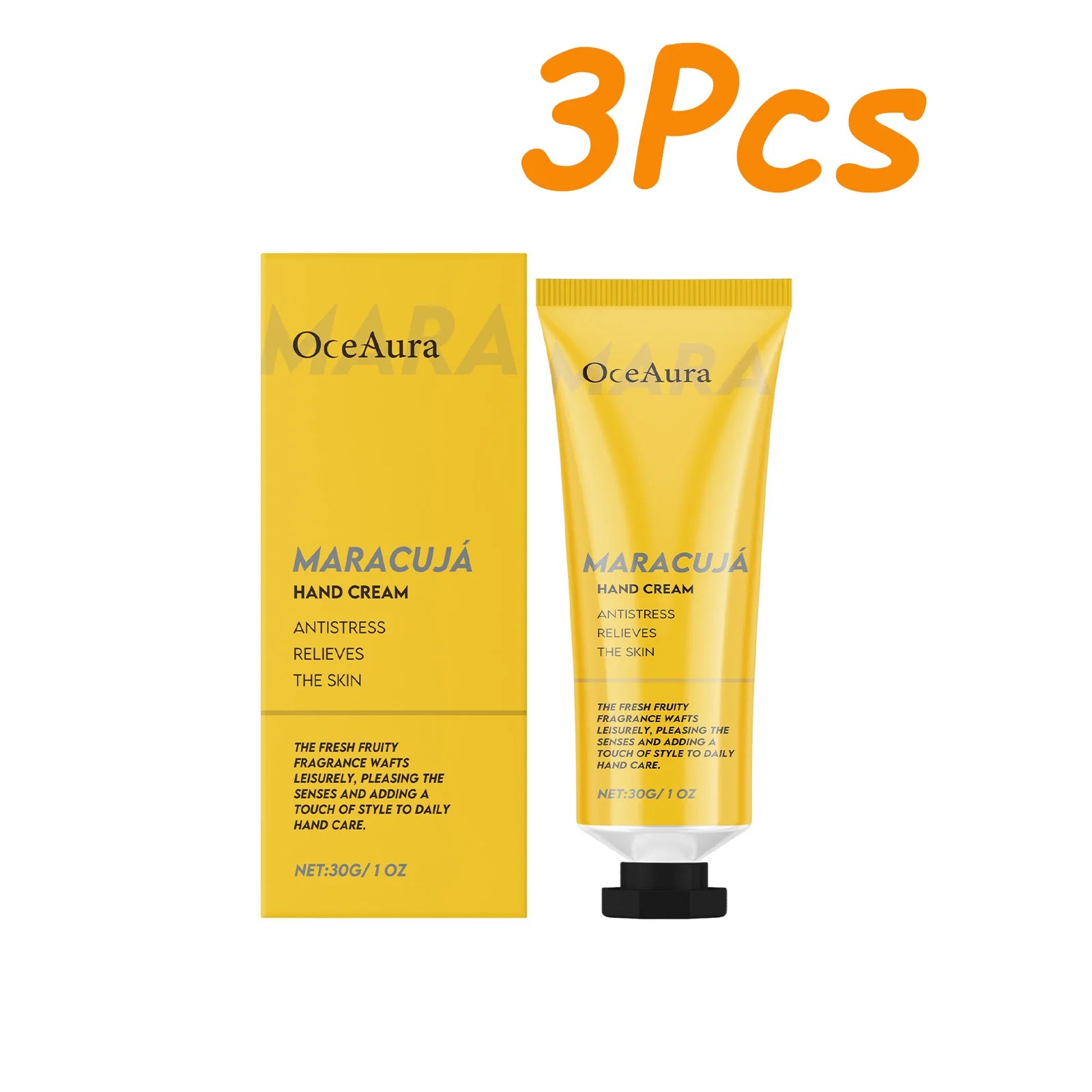 OceAura Moisturizing Hand Cream – Anti-Crack & Fast-Absorbing Moisturizing Hand Cream Oasis Select 3Pcs