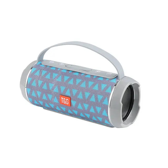 T&G Portable Bluetooth 5.3 Speaker – Waterproof, FM & Subwoofer