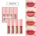 Dragon Ranee 4-Piece Hydrating Lip Gloss Set – Waterproof Glaze