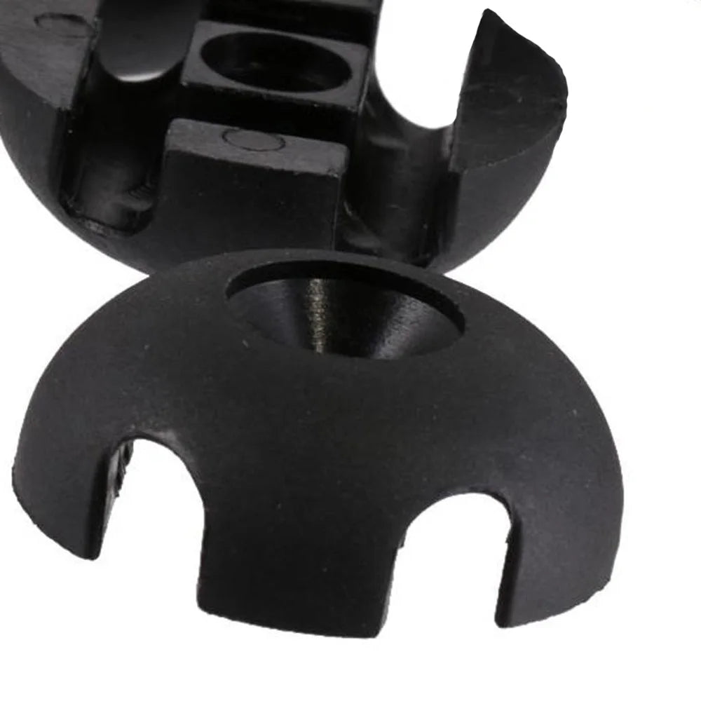 10PC Canoe Kayak Plastic Deck Line Guide Slotted Round Kayak Deck Line Guide For Boat Kayak Out Fitting Deck Sailing Rigging Oasis Select