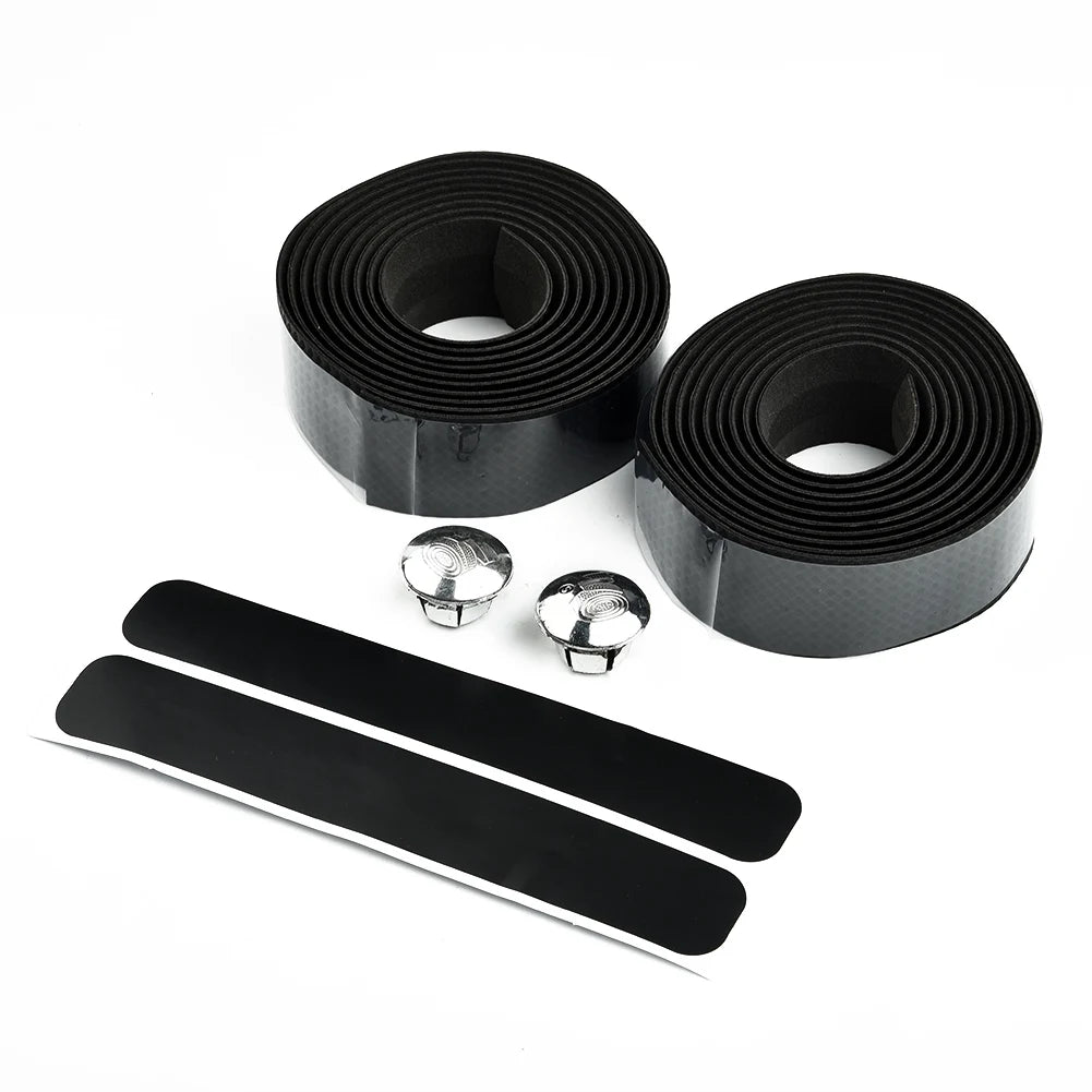 2pcs EVA Bicycle Handlebar Tape Tacing Bike Grips Non-Slip Cycling Handlebar Belt Anti-Slip Shockproof Wrap Riding Equipment Oasis Select