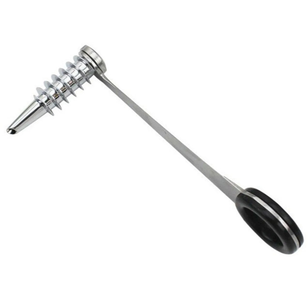 Stainless Steel Spiral Vegetable Cutter | Manual Veggie Slicer
