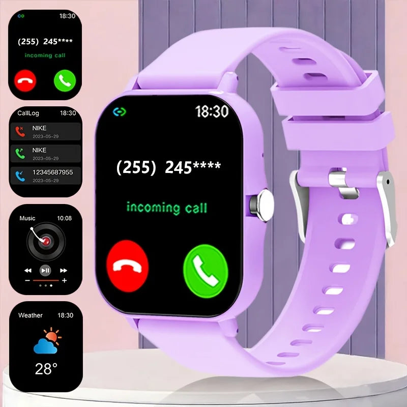 ERUN 1.83" Smart Watch – Bluetooth Calling, AI Voice & Music
