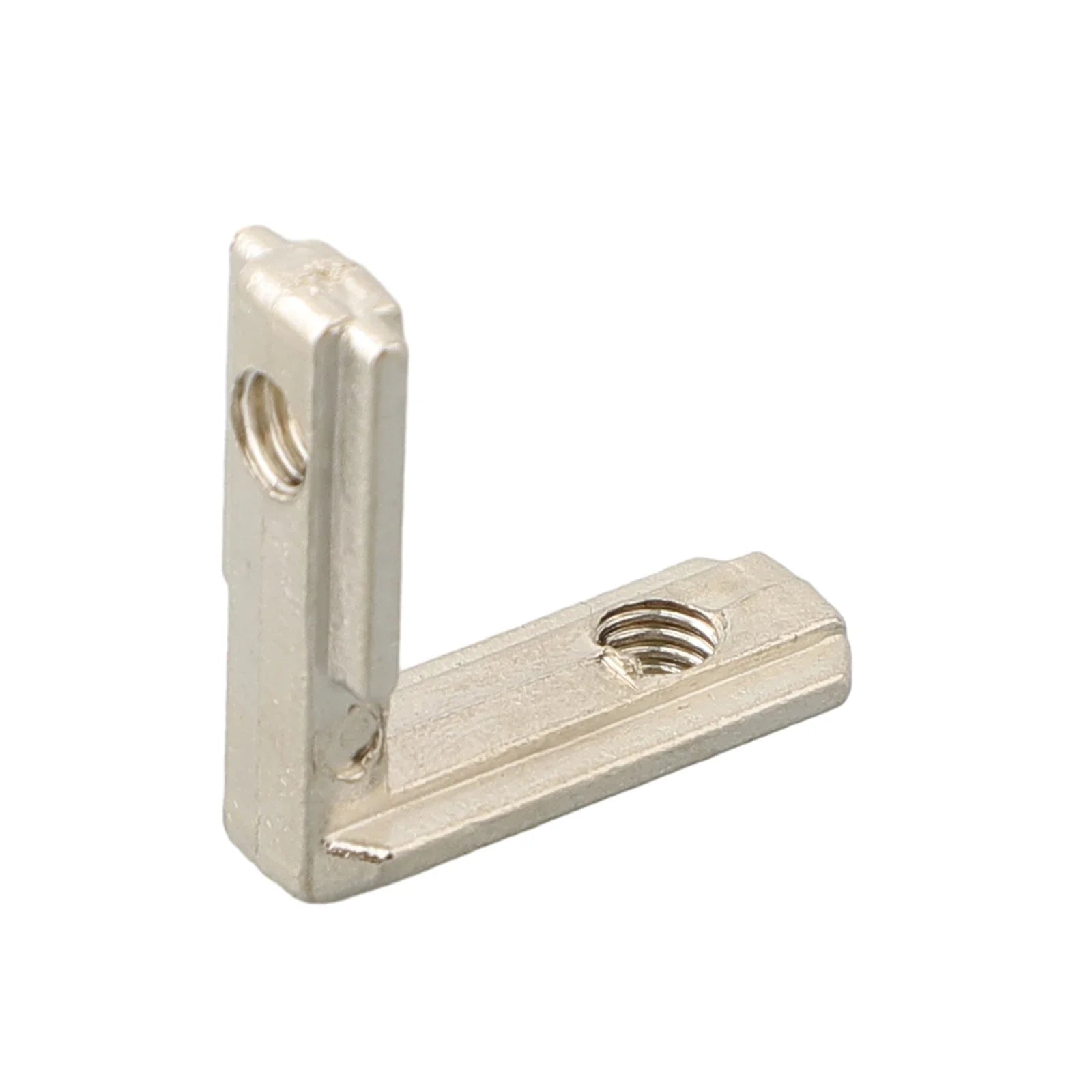 Set of 20 Zinc Alloy T Slot Corner Brackets for 2020 Aluminum Profiles with Nickel Plating for Rust Resistance and Use Oasis Select