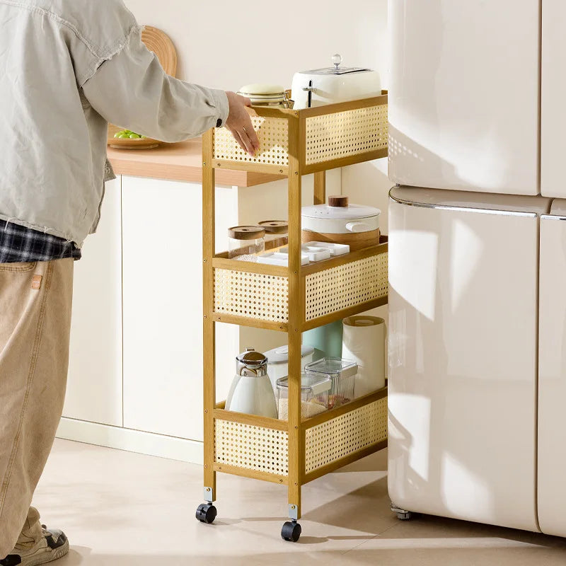 Dining cart trolley mobile hotel commercial restaurant withdrawal bowl delivery dining cart three-story Oasis Select