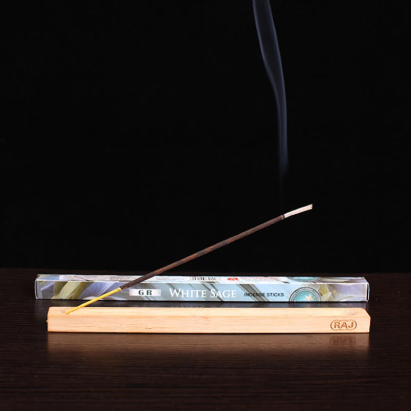 GR Indian Incense White Sage (Large Box) Sticks 25-small Boxes Original Packing Home Fragrance Indoor Long-lasting Aromatherapy Oasis Select