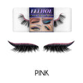 7color Glue-Free Faux Mink 3D Self-Adhesive Eyeliner Lash Stickers Waterproof Sweatproof False Eyelashes Stickers Eye Makeup Oasis Select 01