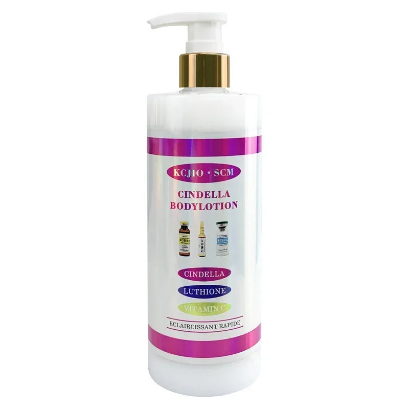 500ml Glutamate Body Cream Vitamin VC Moisturizing Lotion Skin Whitening Nicotinamide Anti Wrinkles Body Lotion Oasis Select Vitamin