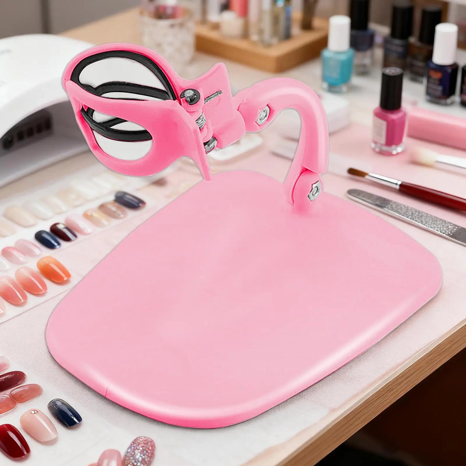 Nail Polish Bottle Holder Display Fixing Clip Adjustable Gel Nail Polish Holder Organizer for Beauty Women Girls Home Manicure Oasis Select