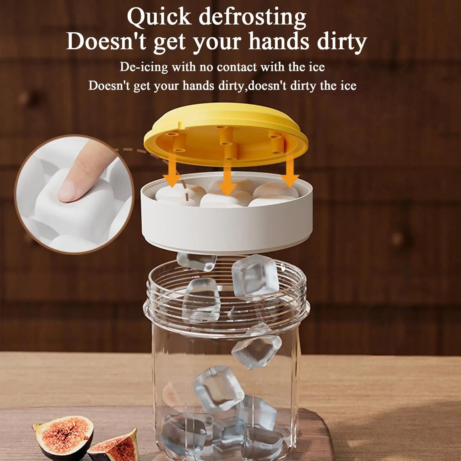 2-in-1 Ice Maker Bottle & Cold Brew Cup | 400ml Travel Mug