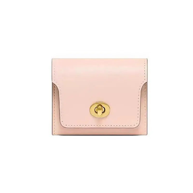 Women's PU Leather Short Wallet – Multi-Card Hasp Coin Purse