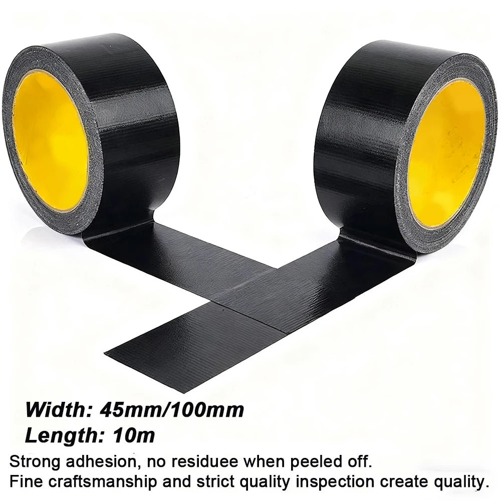 10m Super Strong Adhesive Cloth Tape 45/100mm, For Car, Carpet Fixing, Car Seat Cushions, Tents, Plastic Repairs, Decoration,DIY Oasis Select