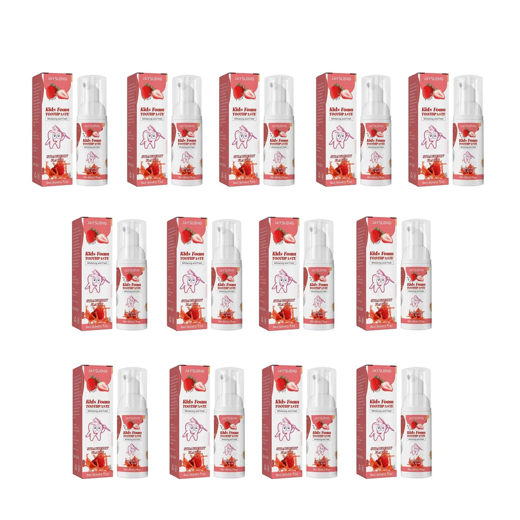 Kids Foam Toothpaste – Whitening, Stain Removal & Gum Care Kids Foam Toothpaste Oasis Select strawberryx13pcs