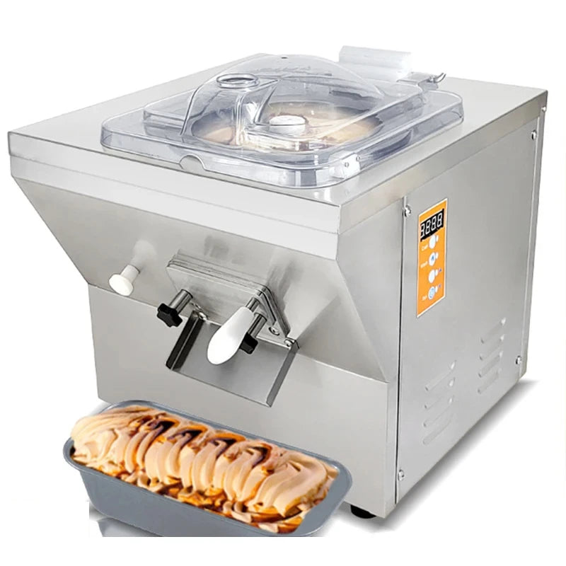 Desktop Hard Ice Cream Machine 20L Stainless Steel | CE Certified