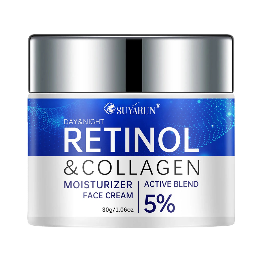 SUYARUN Retinol & Collagen Face Cream – Firming Moisturizer Anti-Aging Face Cream Oasis Select 30g
