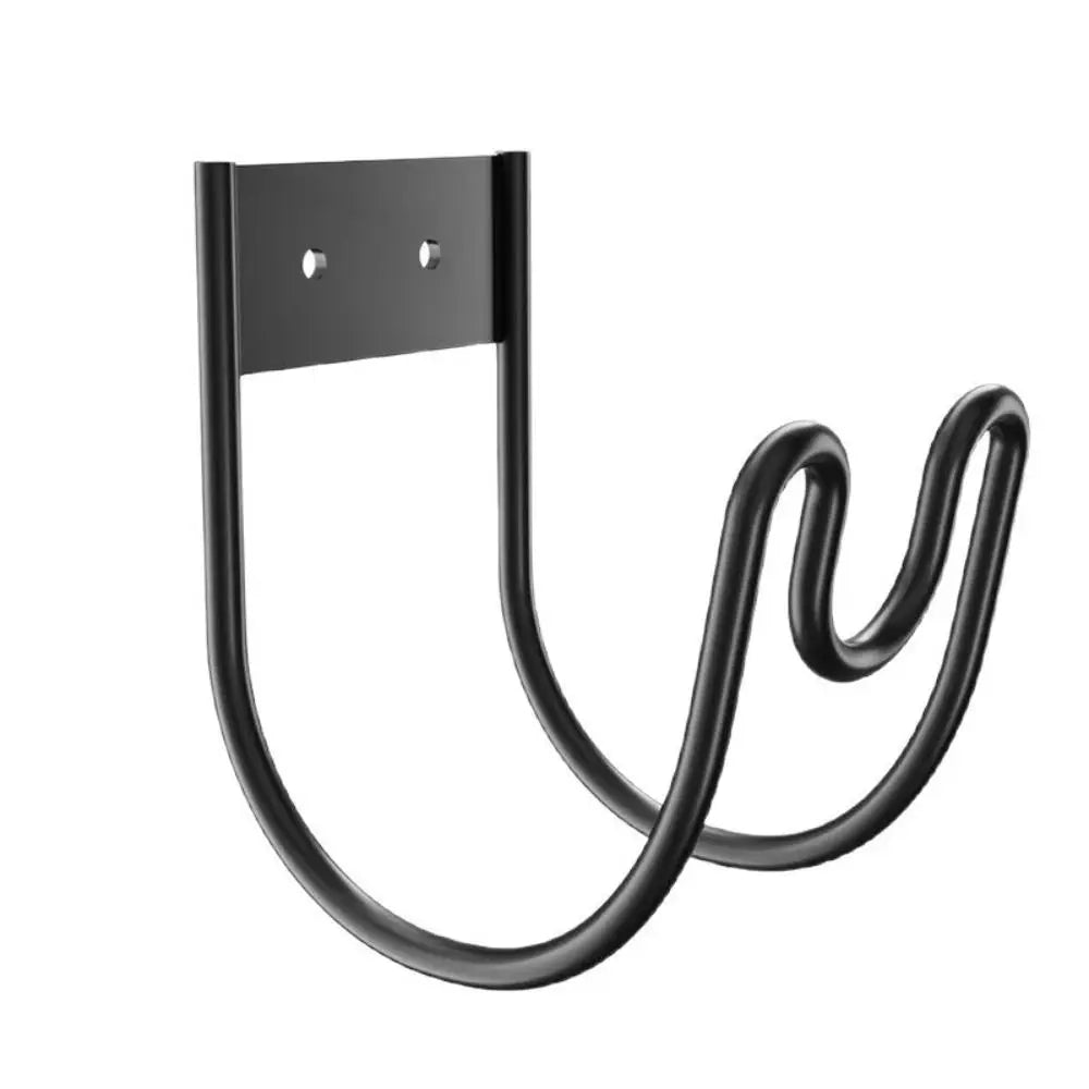 Durable Iron Metal Garden Hose Hanger Wall Mounted Easy Installation Water Hose Rack Storage Hook Garden Use Oasis Select