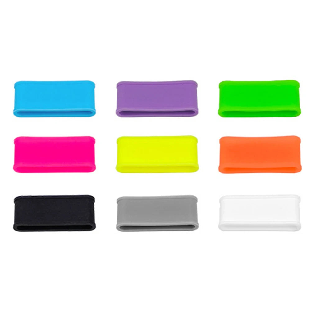 9pcs Pickleball Paddle Racket Grip Bands Tennis Racquet Secures Anti-slip Silicone Overgrip Ring Comfort Grip Strap Oasis Select A
