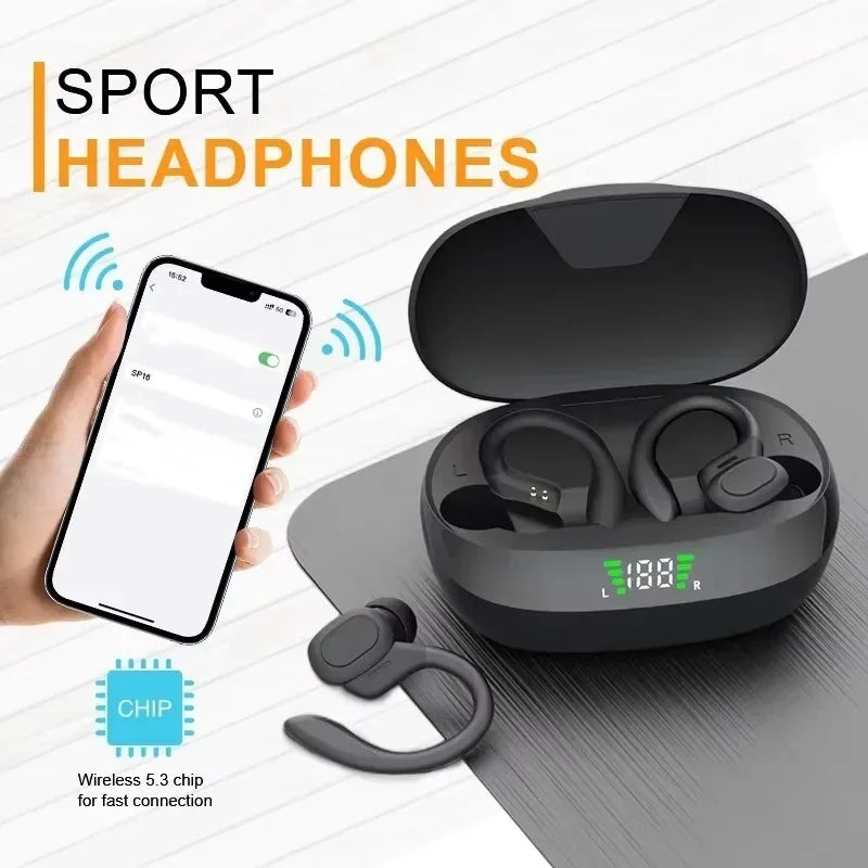 Original Wireless Earphones Ture Wireless Earbuds Ear Hook Sports HiFI Stereo Waterproof Headset With Mic TWS Headphone Oasis Select