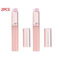 Nail Art Silicone Brush Reusable Mirror Powder Pigment Applying Manicure Tool Gradient Effect Nail Arts Silicone Applicator Oasis Select 2PCS-02