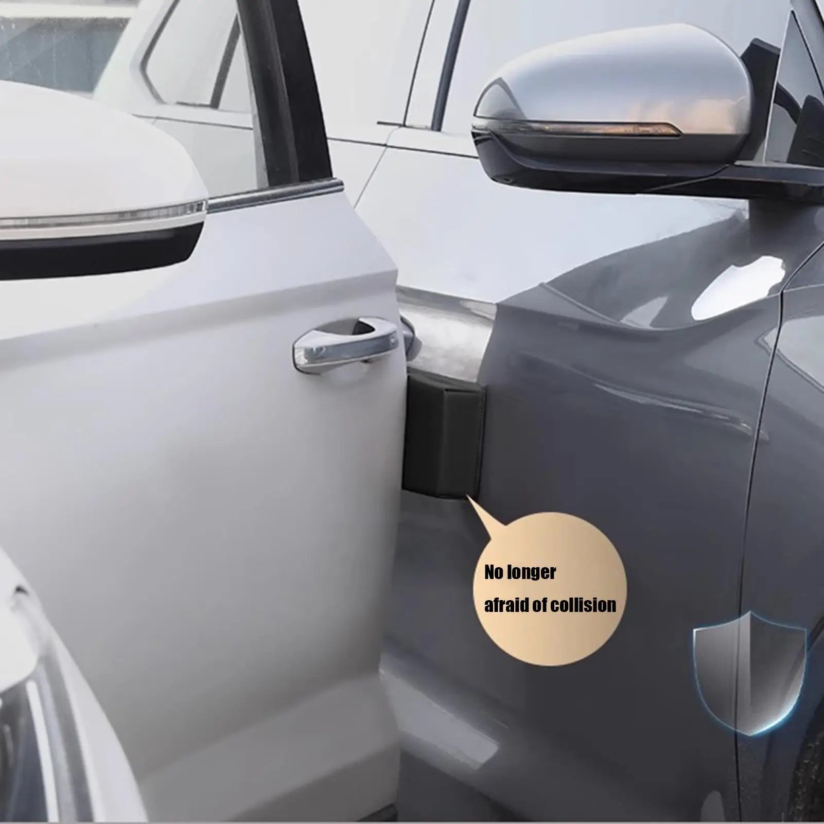 Car door anti-collision strip Magnetic Folding Connected Style Body Side Edge Guard Decorative Anti-scratch Edge Protection Oasis Select
