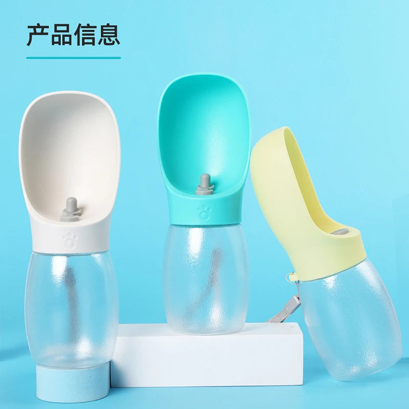 YTYIN 300ml Portable Dog Water Bottle – Leakproof Travel Bowl Pet Water Bottle Oasis Select