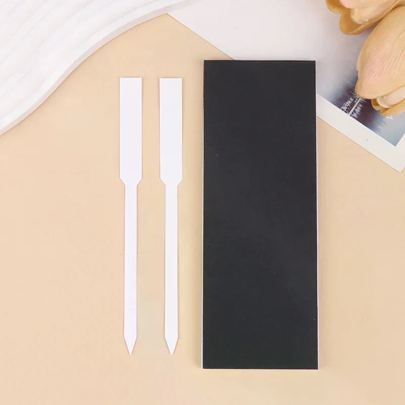 50Pcs Multi-use Perfume Test Strips Perfume Blotter Strips Disposable White Perfume Test Paper Strips For Essential Oils Oasis Select