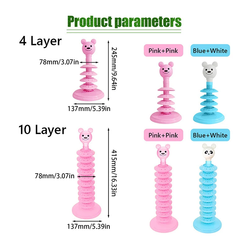 Multi-Layer Lollipop Display Stand | Adjustable Candy Holder