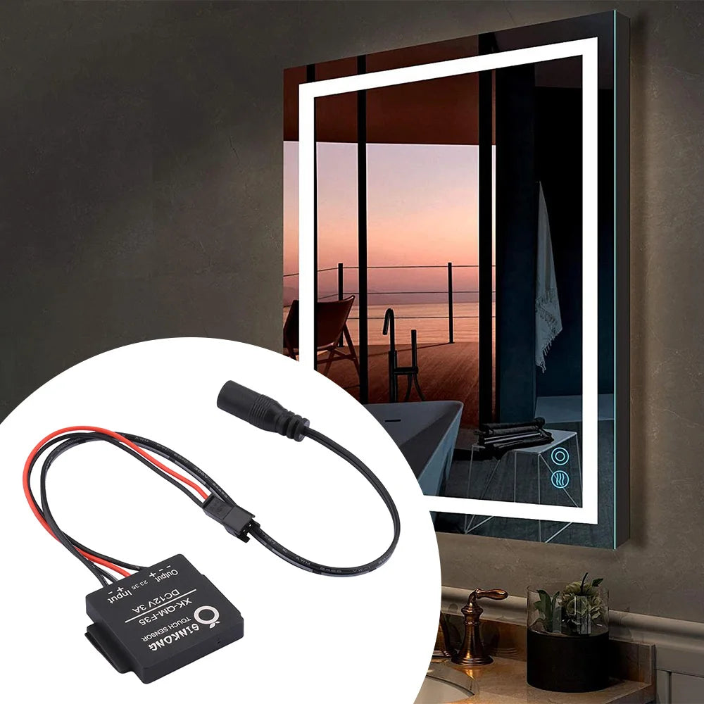 Touch Switch Sensor Stepless LED Inductive Dimming Touch Switch for Led Light Mirror Lamp Dimmer Control Switch Touch Pad Oasis Select