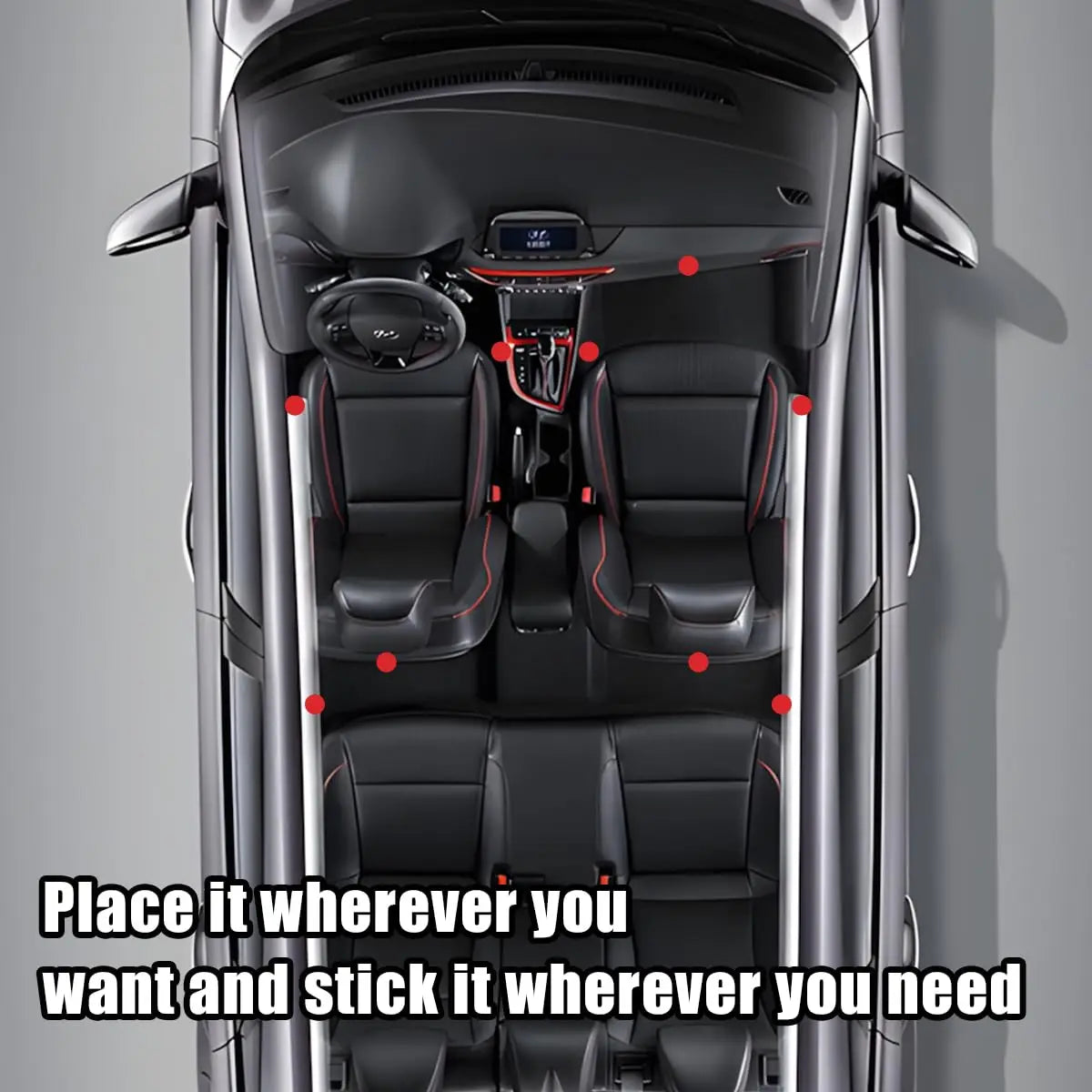 Car Sun Visor Sunglasses Holder – Magnetic Clip & Organizer