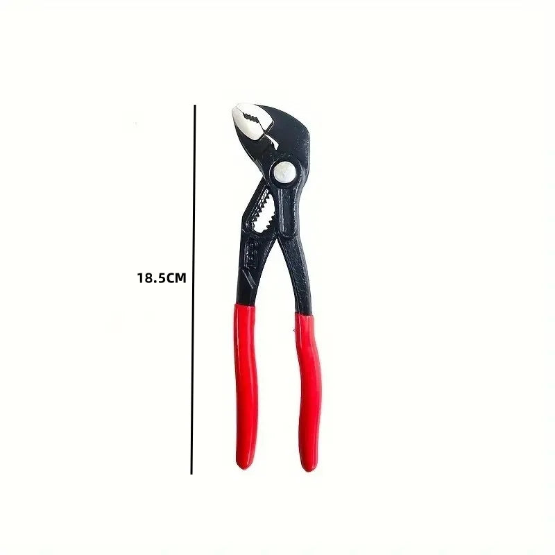 7/10/12 Inch Water Pump Pliers Quick-Release Plumbing Pliers Pipe Wrench Adjustable Water Pipe Clamp Pliers Household Hand Tools Oasis Select 7Inch