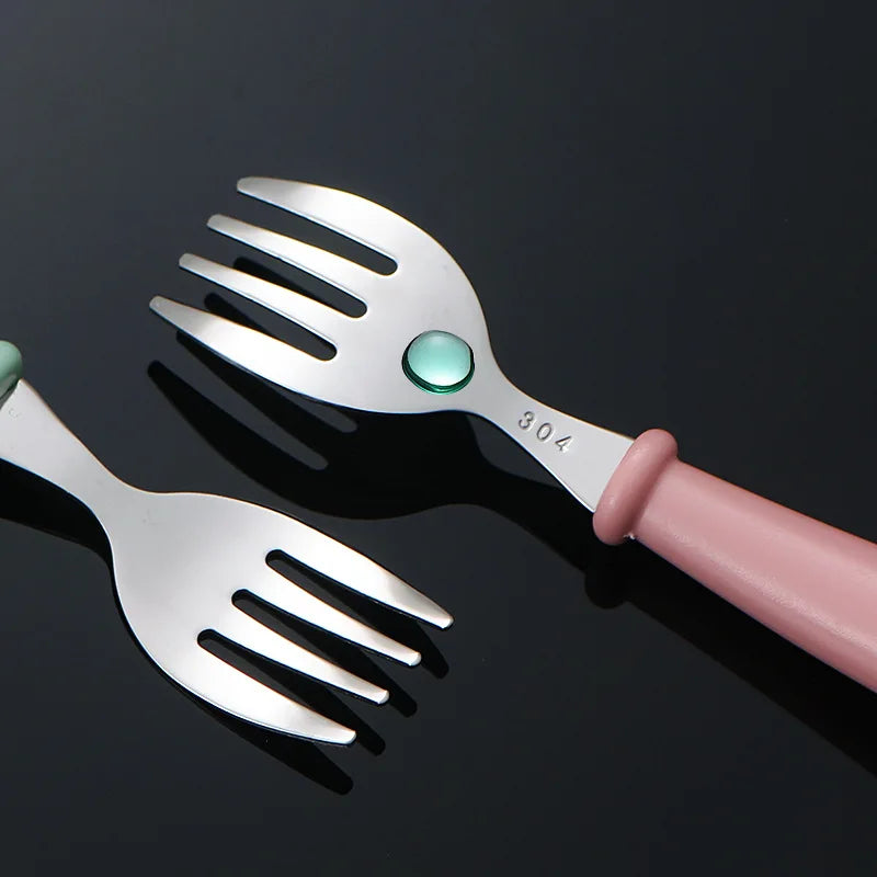 304 Stainless Steel Portable Cutlery Set – Fork, Spoon & Box Portable Cutlery Set Oasis Select
