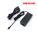65W TYPE C Laptop Charger Fast Charging 20V 3.25A USB C Interface Power Supply Adapters For Lenovo ThinkPad Hp Yoga Dell ASUS Oasis Select 65W US PLUG