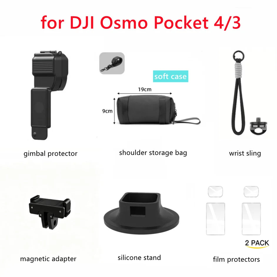 DJI Osmo Pocket 4/3 Protective Case – Scratch & Drop Guard