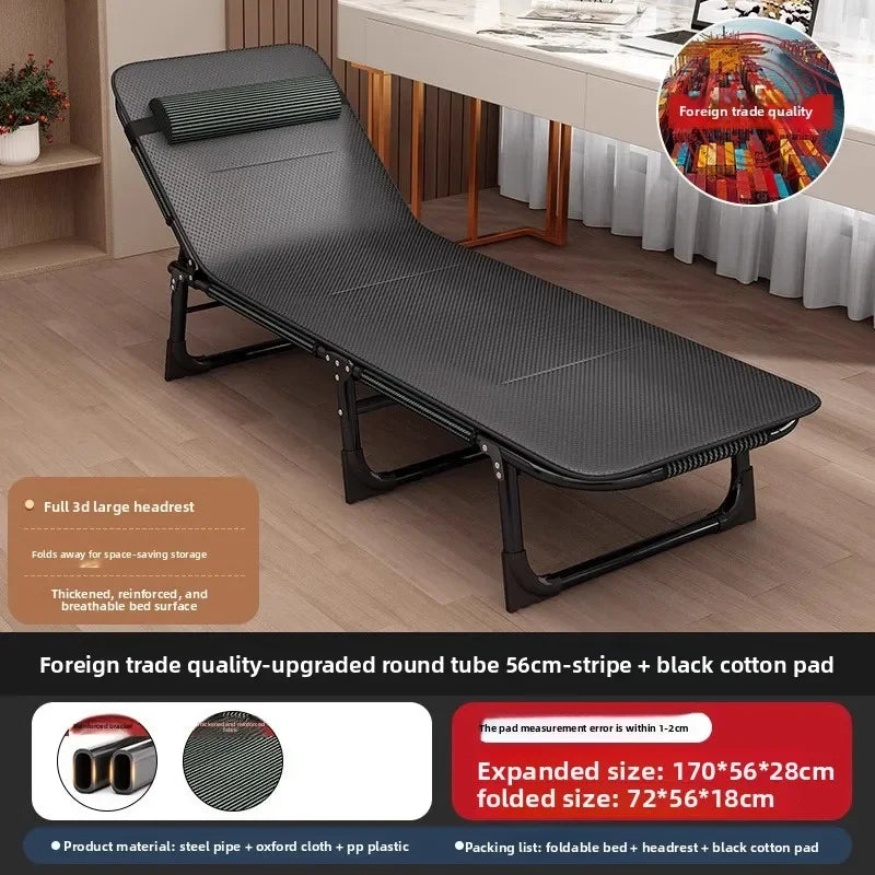 Folding Bed Single Household Simple Lunch Break Office Adult March