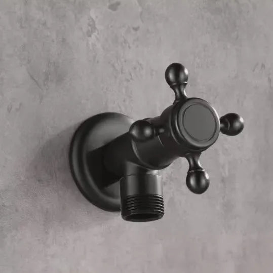 Vintage Solid Brass Single Handle Faucet for Washing Machine Wall Mounted Water Tap Oasis Select P