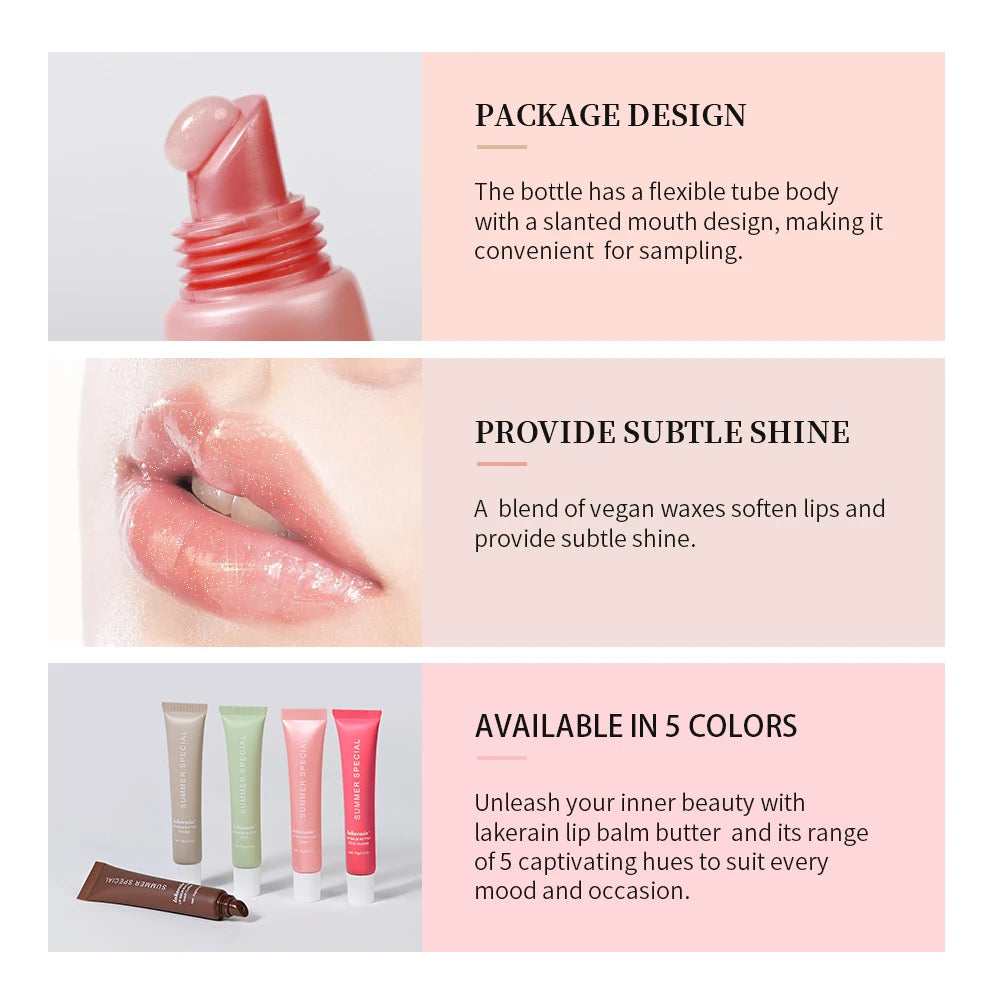 Moisturizing Lip Balm Butter Gently Nourishes Moisturizes Soothes Lips Beautifying Smoothing Lip Butter Balm Beauty Lip Care Oasis Select