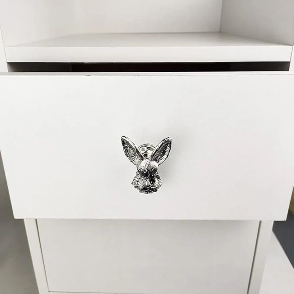 Easter Day Retro Alloy Rabbit Bunny Brooches Pins Female Trendy Party Collar Pins Cute Sweater Badges Pin Accessories Oasis Select