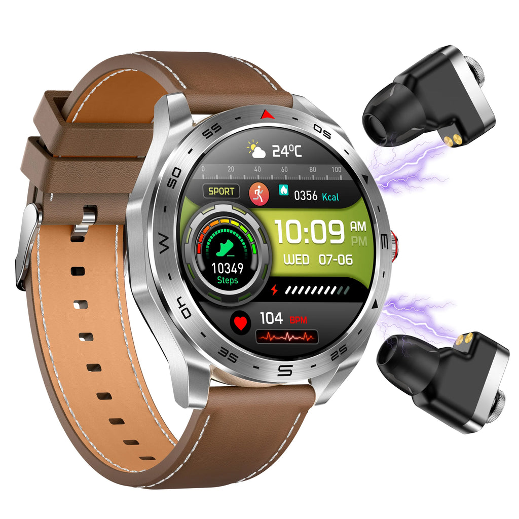 MINGCC T95 2-in-1 Smartwatch & Wireless Earbuds | Android iOS