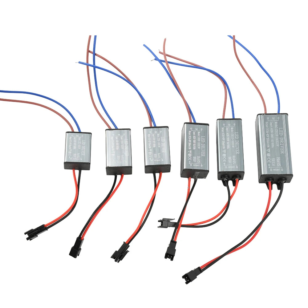 LED Driver Ballast AC85-265V 1-24W 250MA Adapter Transformer Lighting Transformers For Outdoor Waterproof Wall Lamp Floodlight Oasis Select