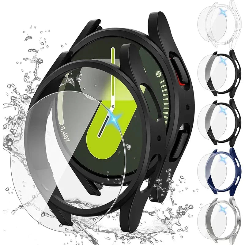 Silicone Case + Strap for Samsung Galaxy Watch 7/6/5/4 40 44mm Watch Band & Case Oasis Select