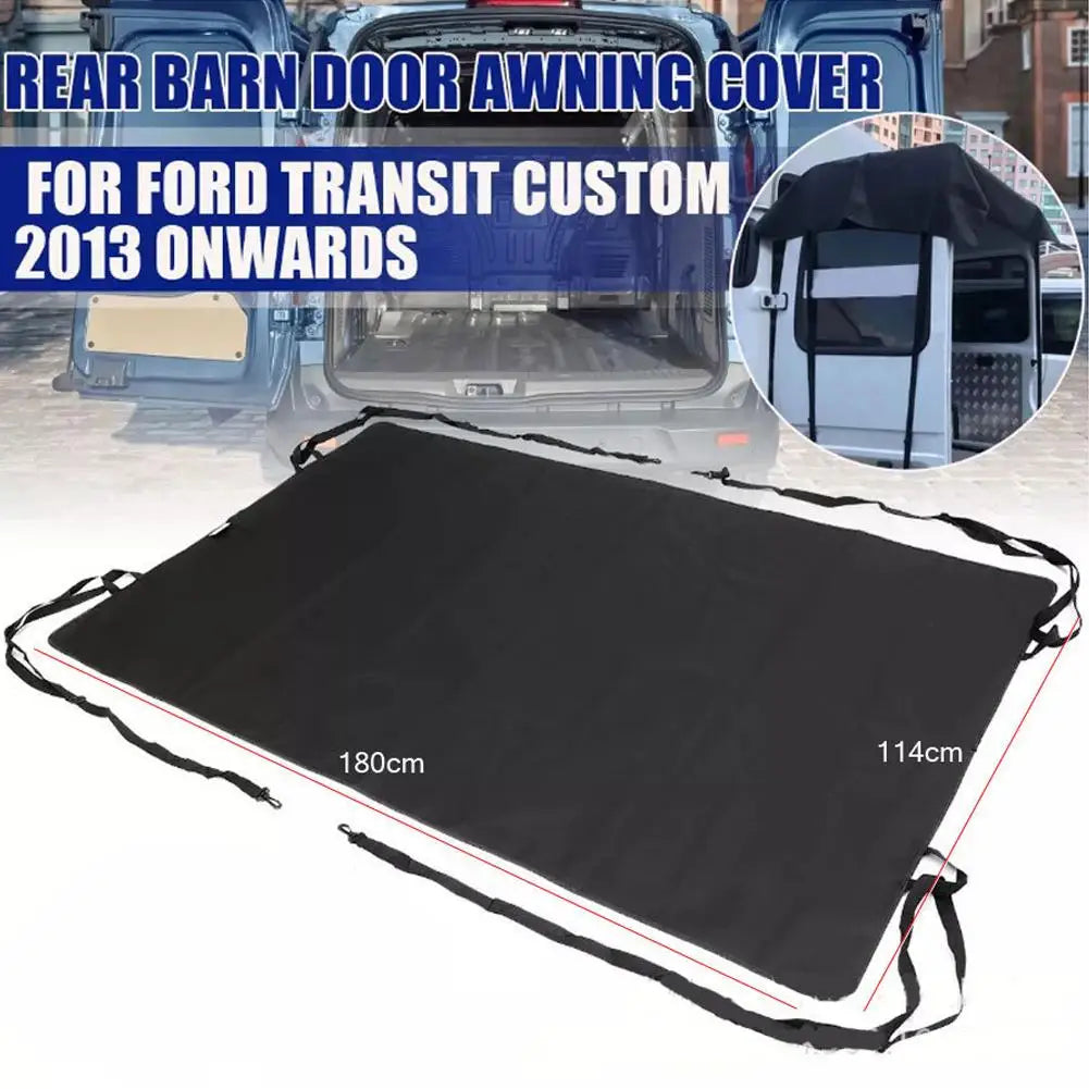 600D RV Rear Barn Door Awning Cover Waterproof Durable Fit for Ram Promaster Peugeot Boxer Iveco Daily VW T5 T6 Campervan Oasis Select